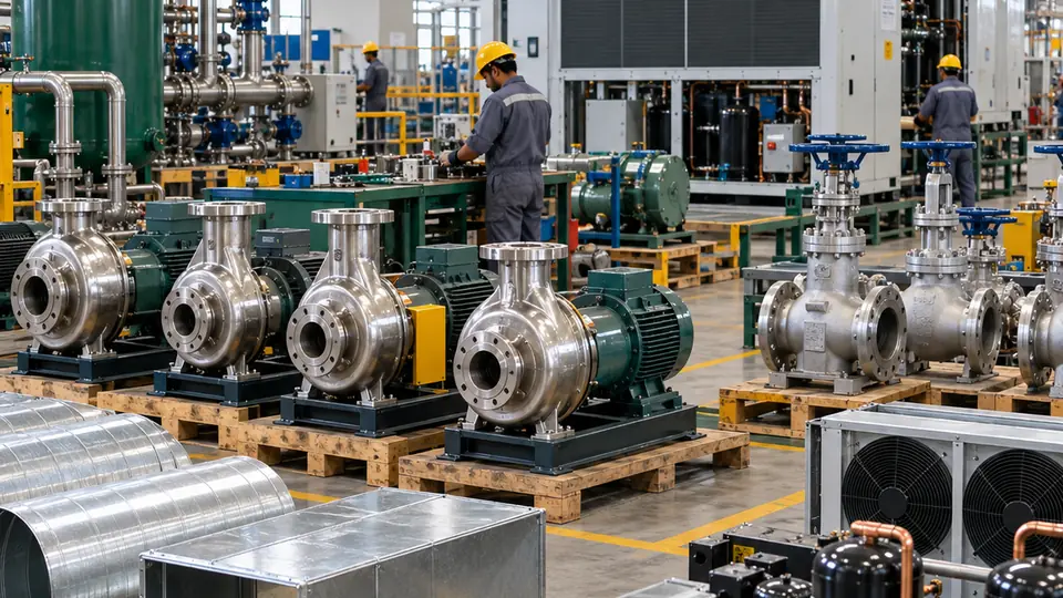 Pumps, Valves, Fluid Handling, HVAC & Refrigeration manufacturers in India