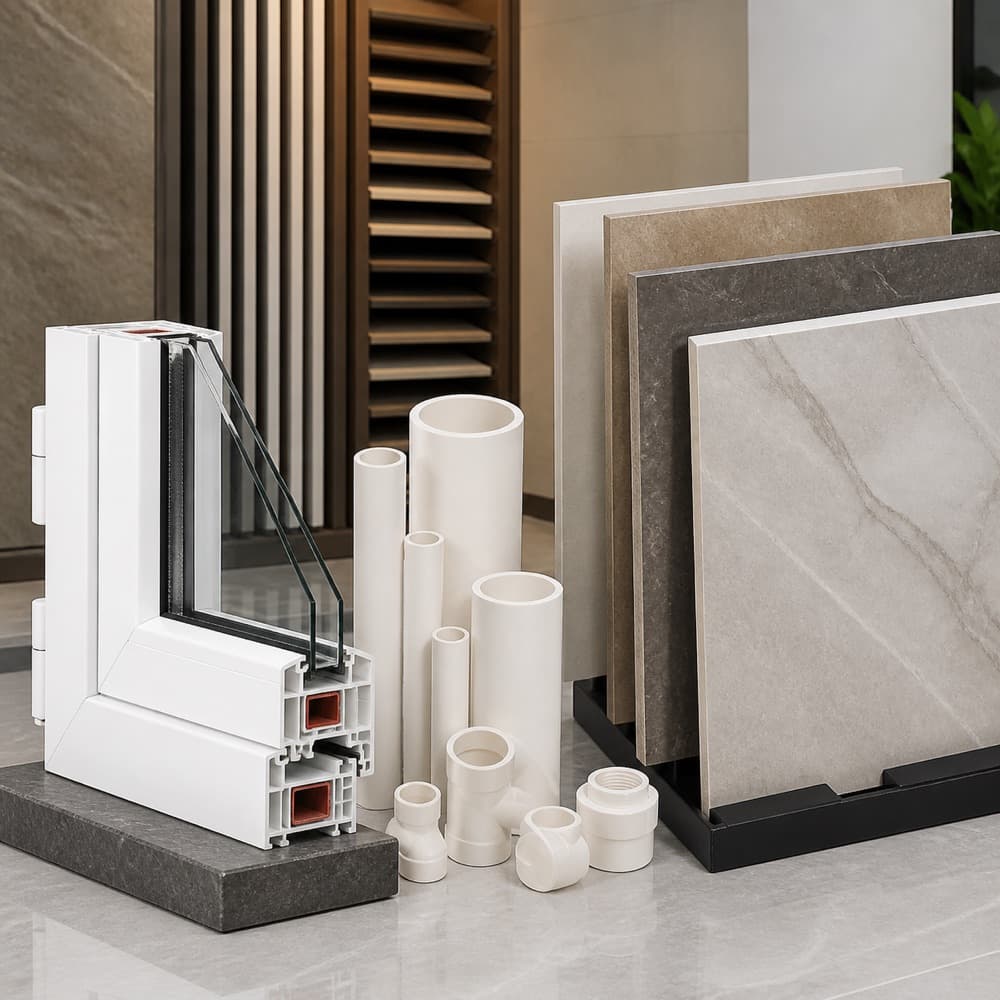 Custom uPVC windows and profiles manufactured by Fenstra Polymer Works