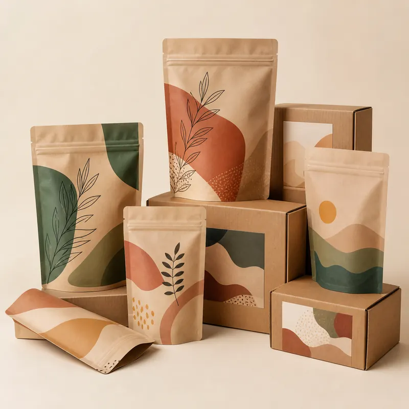 Packaging products representing a detailed manufacturing requirement